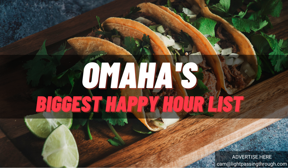 The Biggest List of Happy Hours in Omaha (240+) Updated Jan. 2024