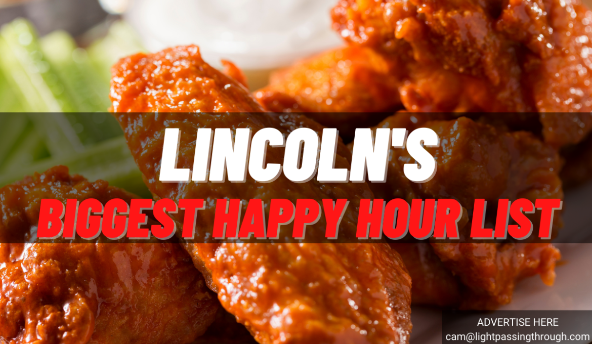 The Biggest List of Happy Hours in Lincoln, NE (Updated Feb. 2023)