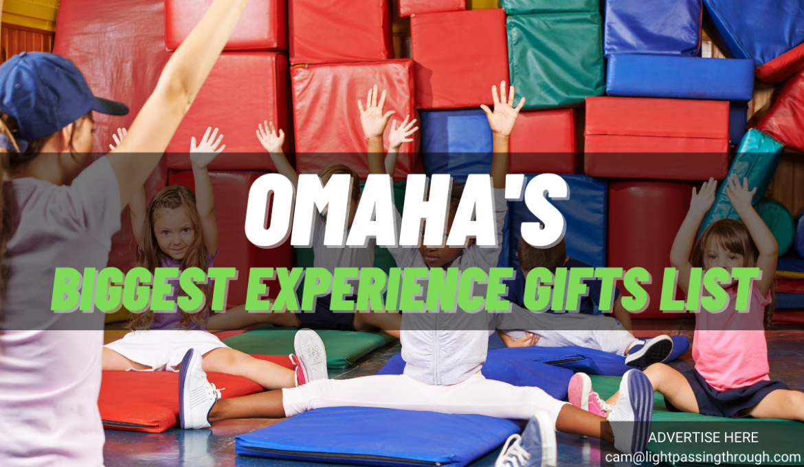 Experience Gifts and Gift Ideas in Omaha- UPDATED APR. 2023
